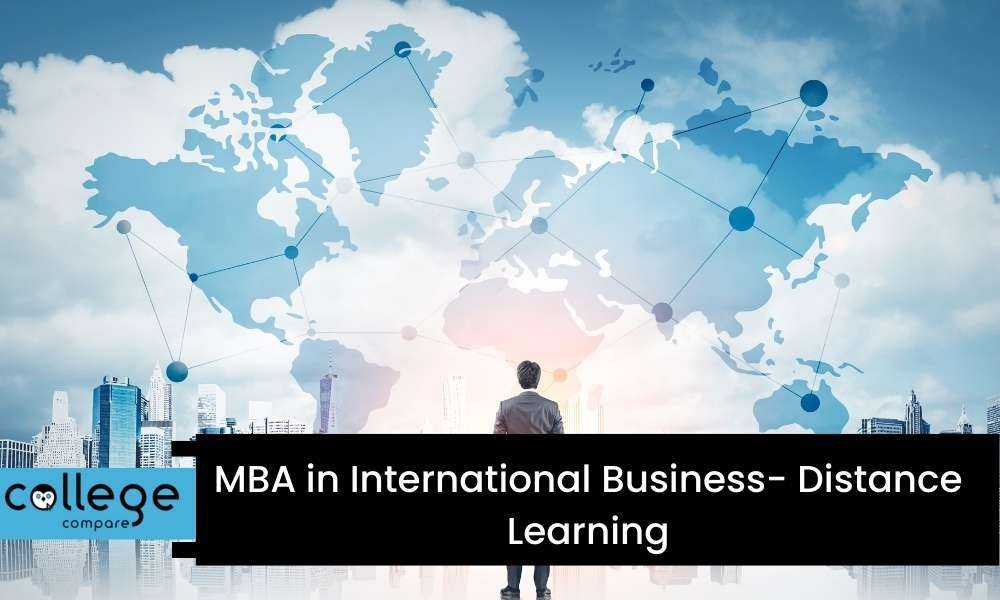 MBA in International Business- Distance Learning
